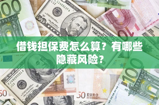 武汉借钱担保费怎么算？有哪些隐藏风险？