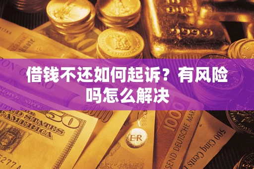 武汉借钱不还如何起诉？有风险吗怎么解决