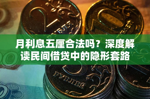 武汉月利息五厘合法吗？深度解读民间借贷中的隐形套路