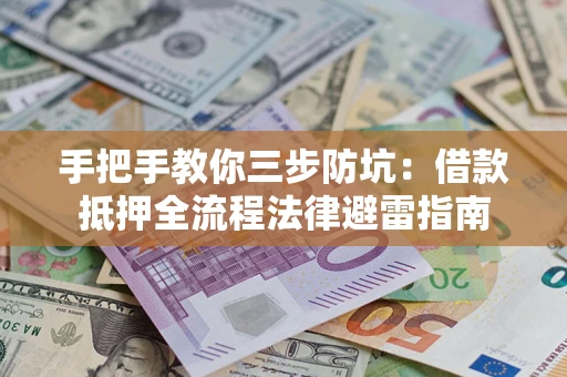 武汉手把手教你三步防坑：借款抵押全流程法律避雷指南