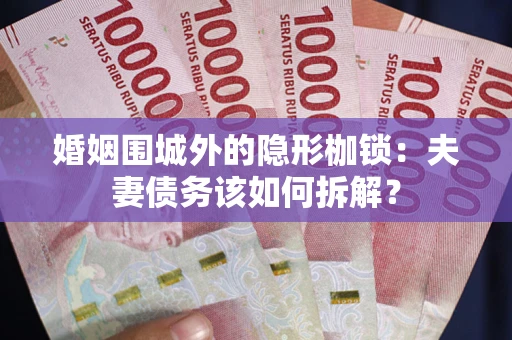 武汉婚姻围城外的隐形枷锁：夫妻债务该如何拆解？