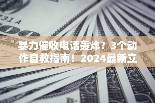 武汉暴力催收电话轰炸？3个动作自救指南！2024最新立案标准全解析